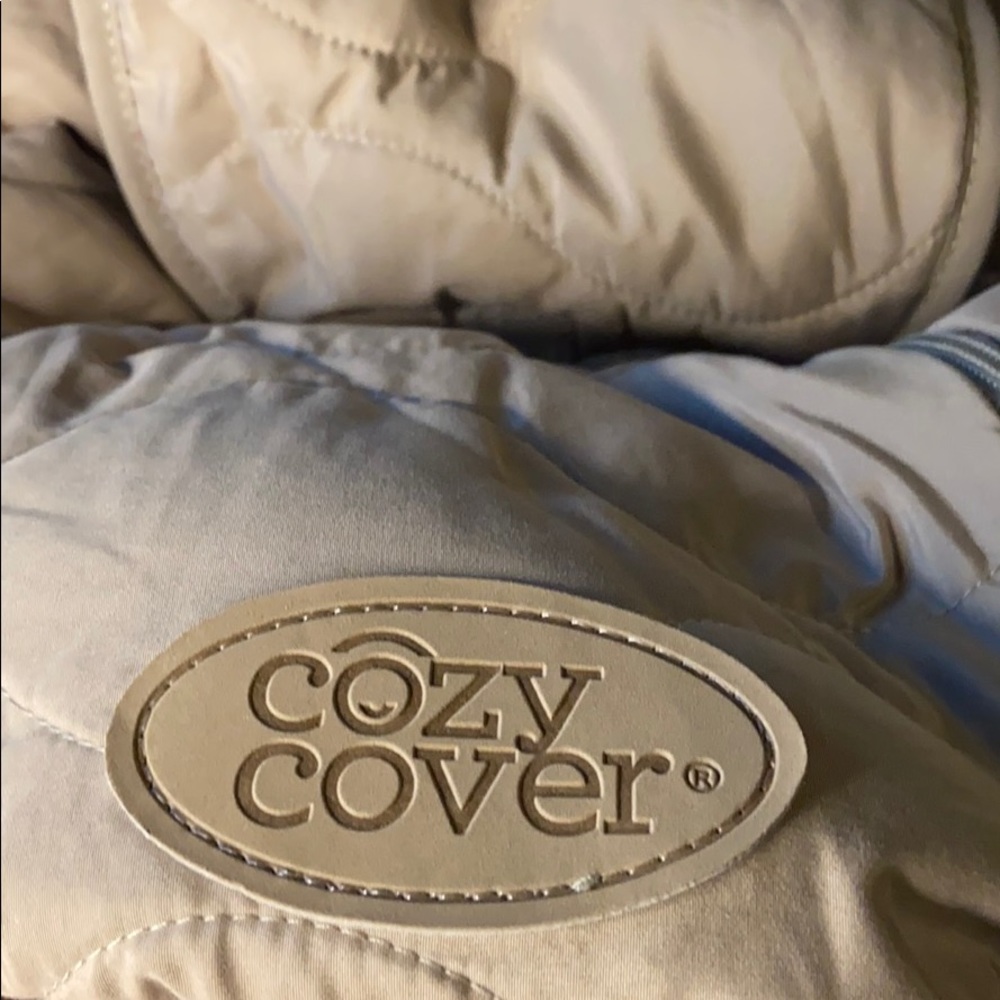 “Cozy Cover”- car seat cover